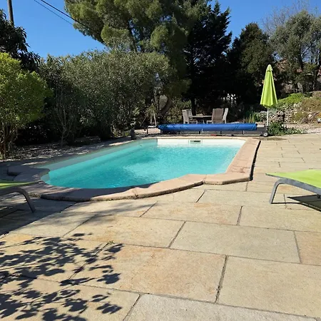 La Rocaille, House For 6 With Swimming Pool Feriehus Roquebrun