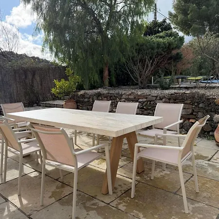 La Rocaille, House For 6 With Swimming Pool *