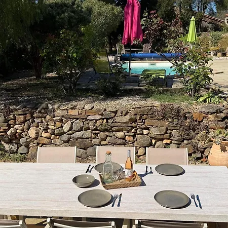 La Rocaille, House For 6 With Swimming Pool *
